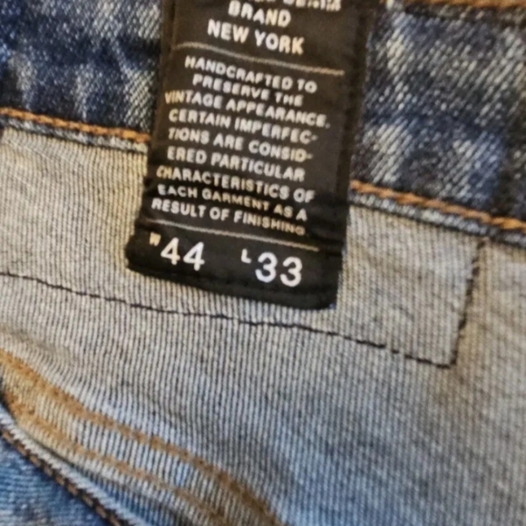 Cult of Individuality Skittle Rocker Slim Stretch Jeans Distress 44x33 $229 - Picture 4 of 4